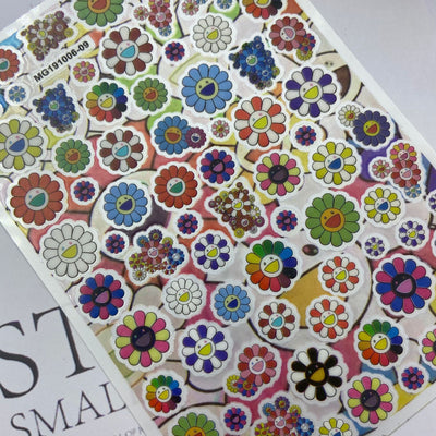 Stickers de Uñas Transparentes Autoadhesivos Girasol Murakami - Diseño Septiembre - Image 11