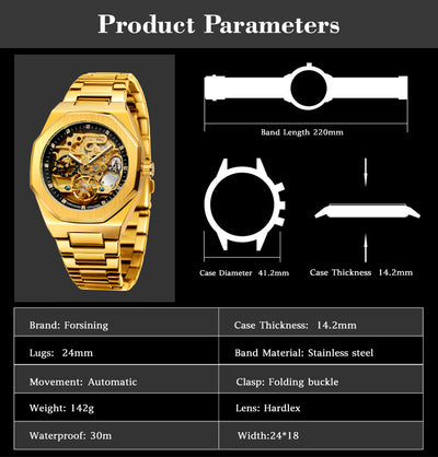 Reloj Automático Mecánico para Hombre - Image 9