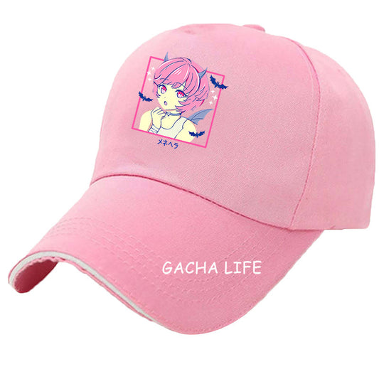 Gorra de Béisbol Gacha Life Color Sólido