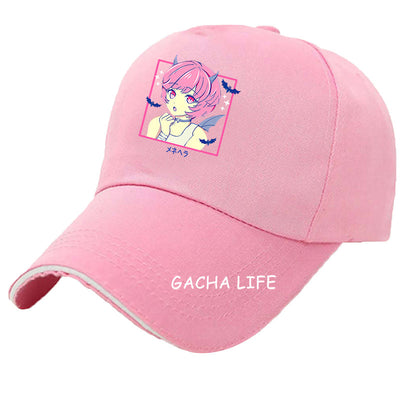 Gorra de Béisbol Gacha Life Color Sólido
