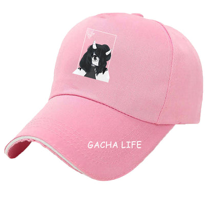 Gorra de Béisbol Gacha Life Color Sólido - Image 3