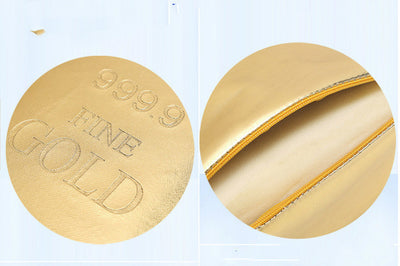 Almohadas Rectangulares con Detalles en Oro y Plata Simulados - Image 6