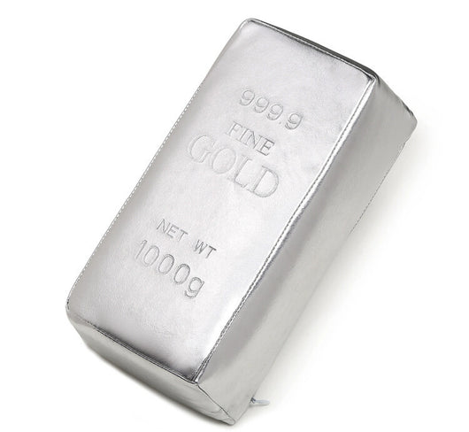 Almohadas Rectangulares con Detalles en Oro y Plata Simulados - Image 10