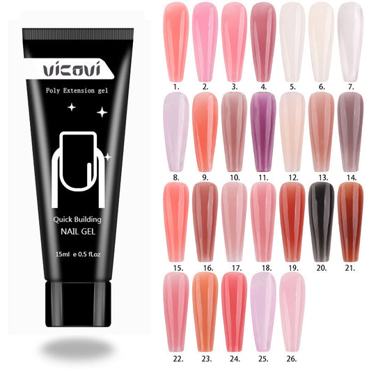 Pegamento para Extensiones de Uñas Cristal Rápido 15ml