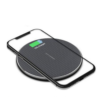 Cargador Inalámbrico Ultrafino 10W para Móvil - Aleación de Aluminio