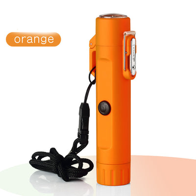 Encendedor USB Recargable con Brújula para Aventuras al Aire Libre - Image 10