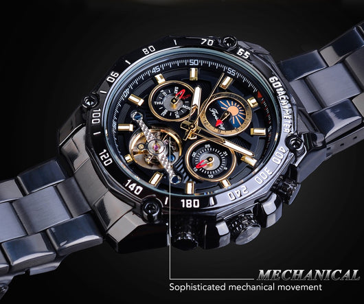 Reloj Automático Tourbillon Multifuncional Resistente al Agua - Image 11
