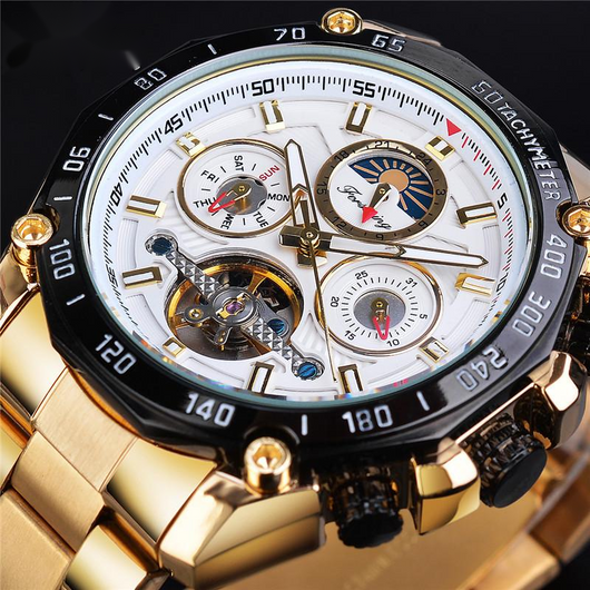 Reloj Automático Tourbillon Multifuncional Resistente al Agua - Image 18