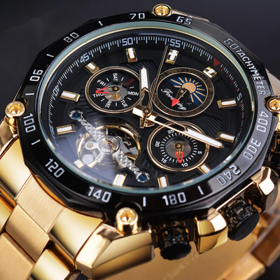 Reloj Automático Tourbillon Multifuncional Resistente al Agua - Image 3