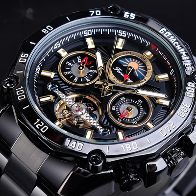 Reloj Automático Tourbillon Multifuncional Resistente al Agua - Image 2