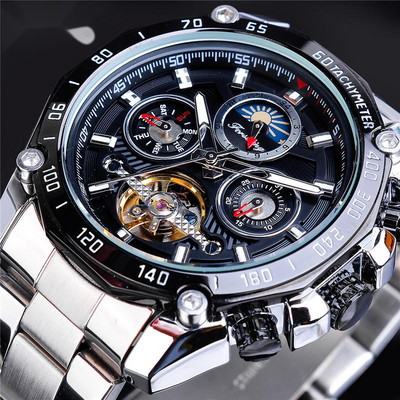 Reloj Automático Tourbillon Multifuncional Resistente al Agua - Image 5