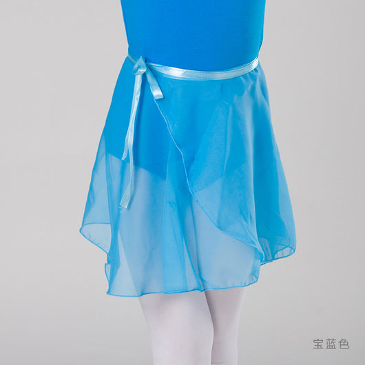 Falda de Danza Infantil Chifón Verano con Encaje - Examen y Presentación - Image 3