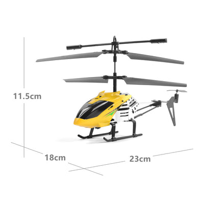 Helicóptero de Aleación Resistente a Caídas con Control Remoto para Niños - Image 7