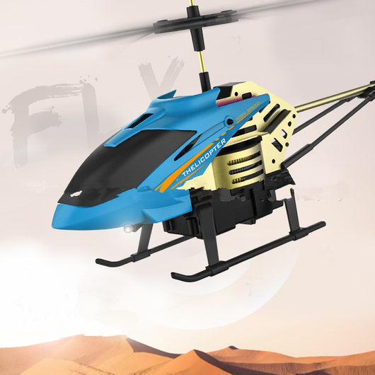 Helicóptero de Aleación Resistente a Caídas con Control Remoto para Niños - Image 10