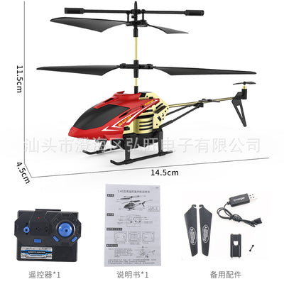 Helicóptero de Aleación Resistente a Caídas con Control Remoto para Niños - Image 4