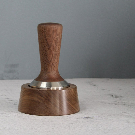 Prensa de Polvo de Núcleo Sólido en Acero Inoxidable con Base de Madera - Image 8