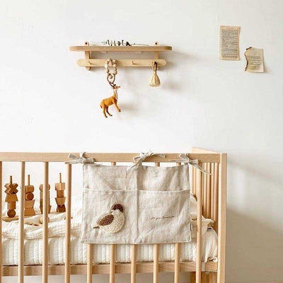 Organizador Colgante para Cama - Bolsa de Almacenamiento Multifuncional