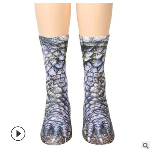 Calcetines Infantiles con Diseño 3D de Patas de Animales - Image 16