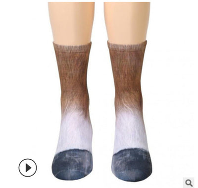 Calcetines Infantiles con Diseño 3D de Patas de Animales - Image 13