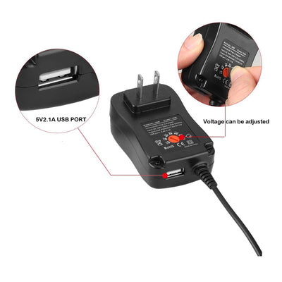 Adaptador de Potencia Ajustable 30W Multifunción para Fuentes Conmutadas y Luces LED - Image 3