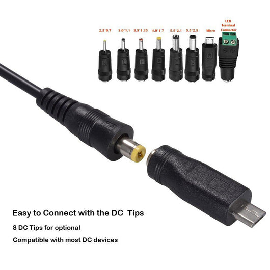 Adaptador de Potencia Ajustable 30W Multifunción para Fuentes Conmutadas y Luces LED - Image 11