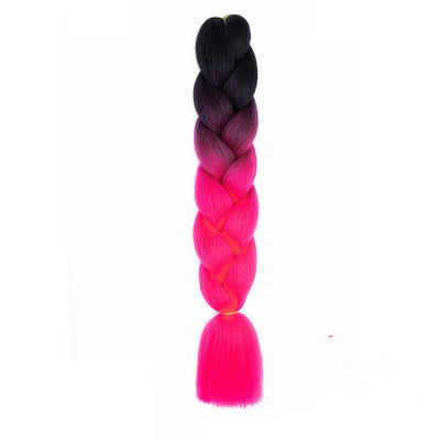 Cuerda Trenzada Desordenada para Peinados y Extensiones - Image 30