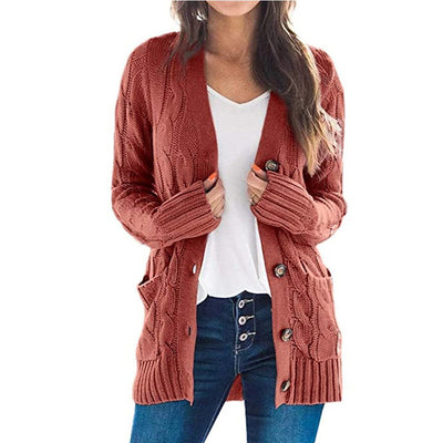 Cardigan Tejido de Largo Medio - Comodidad y Estilo - Image 4