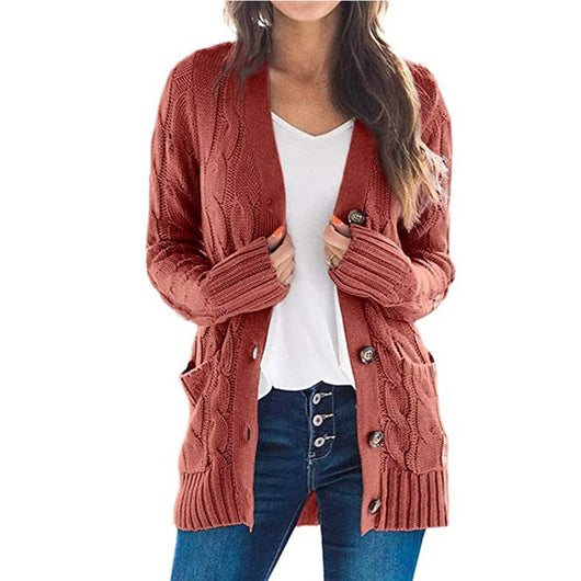 Cardigan Tejido de Largo Medio - Comodidad y Estilo - Image 4