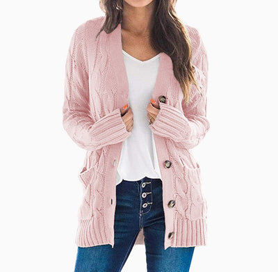 Cardigan Tejido de Largo Medio - Comodidad y Estilo - Image 2
