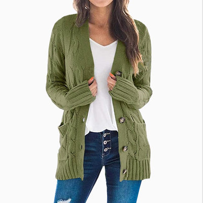 Cardigan Tejido de Largo Medio - Comodidad y Estilo - Image 8
