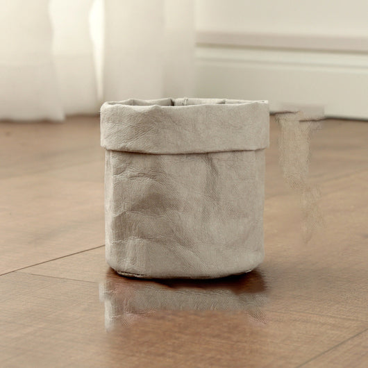 Cesta de Almacenamiento Kraft Vintage para Escritorio - Image 5