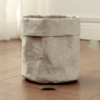 Cesta de Almacenamiento Kraft Vintage para Escritorio - Image 6