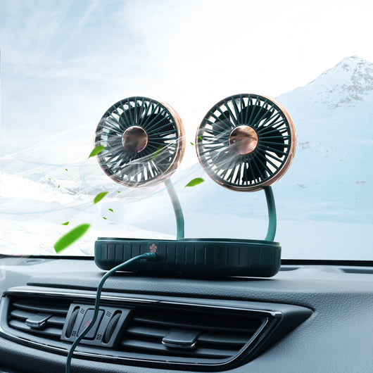 Ventilador Dual USB para Auto - Accesorios Automotriz Innovadores - Image 9