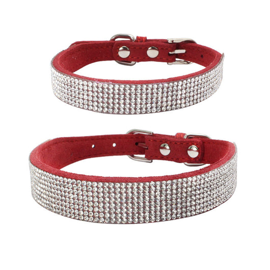 Collar para Mascotas con Brillantes de Microfibra Resistente - Image 3