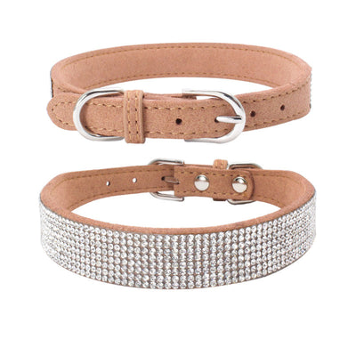 Collar para Mascotas con Brillantes de Microfibra Resistente - Image 4