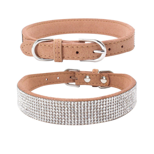 Collar para Mascotas con Brillantes de Microfibra Resistente - Image 4