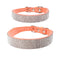 Collar para Mascotas con Brillantes de Microfibra Resistente
