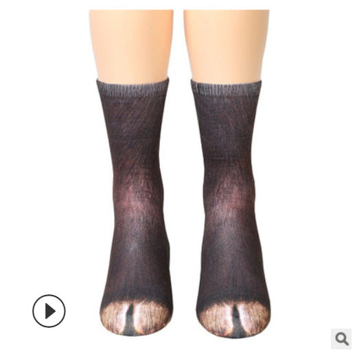 Calcetines Infantiles con Diseño 3D de Patas de Animales - Image 4