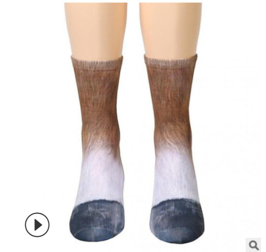Calcetines Infantiles con Diseño 3D de Patas de Animales - Image 8
