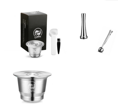 Cápsula Recargable de Acero Inoxidable para Nespresso - Image 8