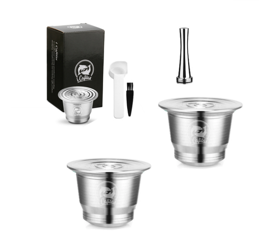Cápsula Recargable de Acero Inoxidable para Nespresso - Image 10