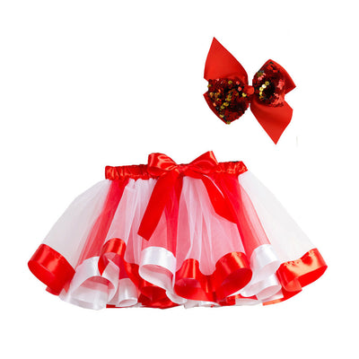 Falda Tutú Arcoíris de Malla para Niñas - Image 17