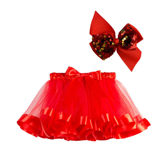 Falda Tutú Arcoíris de Malla para Niñas - Image 21