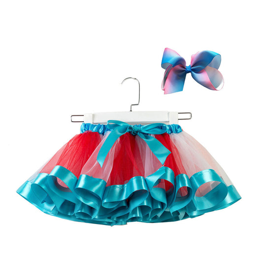 Falda Tutú Arcoíris de Malla para Niñas - Image 7