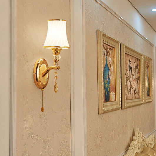 Lámpara de Pared Europea para Dormitorio y Sala de Estar - Image 8