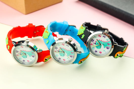 Reloj Infantil 3D Dinosaurio en Silicona - Image 11