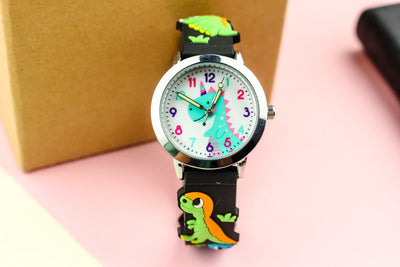 Reloj Infantil 3D Dinosaurio en Silicona - Image 13