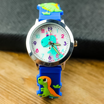 Reloj Infantil 3D Dinosaurio en Silicona