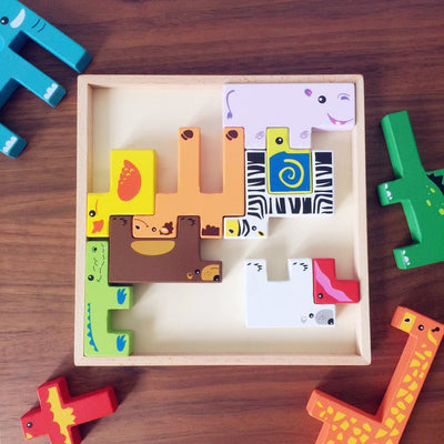 Bloques de Construcción Educativos de Madera para Niños - Image 8