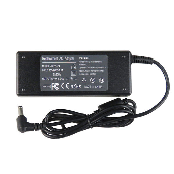 Cargador Universal 90W para Notebook - Adaptador Multifunción con 20 Conectores DC